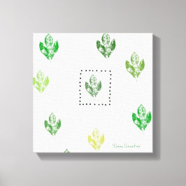 Sassy Sassafras auf Leinwand