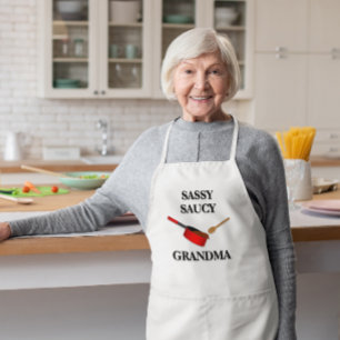 Sassy Saucy Koch Personalisiert Sauce Pan Schürze