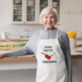 Sassy Saucy Koch Personalisiert Sauce Pan Schürze