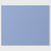 Sassy Seashell Pattern Geschenkpapier (Flach)
