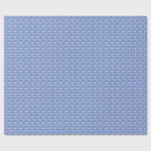 Sassy Seashell Pattern Geschenkpapier (Flach)
