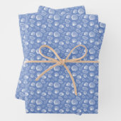 Sassy Seashell Pattern Geschenkpapier Set (Beispiel)