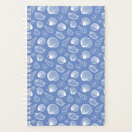 Sassy Seashell Pattern Planer (Vorderseite)