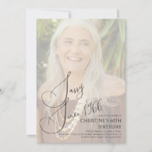 Sassy seit Custom Sechzigster Geburtstag Foto