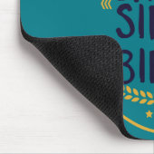 Sassy seit der Geburt humorvoll Mousepad (Ecke)