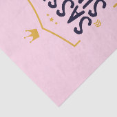 Sassy Seit der Geburt Humour Name Seidenpapier (Ausschnitt)