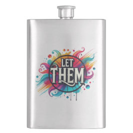 Sassy seit der Geburt sassy clevere Mund lustige A Flachmann