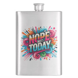 Sassy seit der Geburt sassy clevere Mund lustige A Flachmann