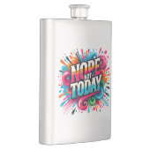 Sassy seit der Geburt sassy clevere Mund lustige A Flachmann (Rechts)