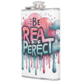 Sassy seit der Geburt sassy clevere Mund lustige A Flachmann (Links)