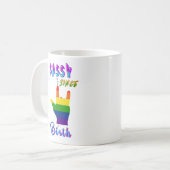Sassy seit Geburt Kaffeetasse (Vorderseite Links)