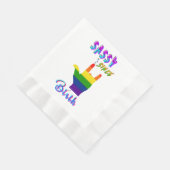 Sassy seit Geburt Serviette (Ecke)