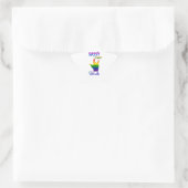 Sassy seit Geburt Stern-Aufkleber (Tasche)