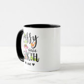 Sassy seit Geburt Tasse (Vorderseite Links)