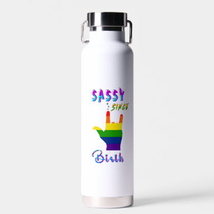 Sassy seit Geburt Trinkflasche