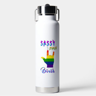 Sassy seit Geburt Trinkflasche