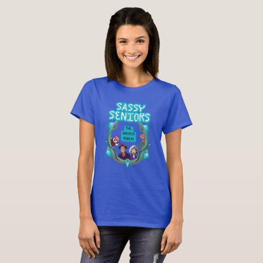 Sassy Senior Trivia T - Shirt (Vorne ganz)