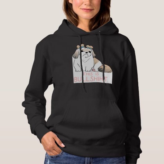 Sassy Shih Tzu Hoodie (Vorderseite)