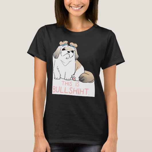 Sassy Shih Tzu T-Shirt (Vorderseite)