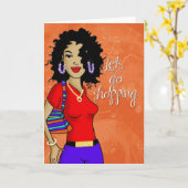 Sassy Sistas Notecard Karte (Gelbe Blume)