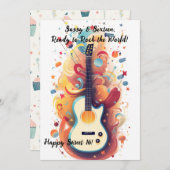 Sassy & Sixteen! 16 . Geburtstag Geburtstagskarte Einladung (Vorne/Hinten)