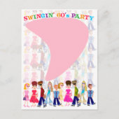 Sassy Sixties Kids! Postkarte (Vorderseite)
