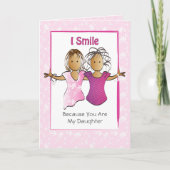 Sassy Snarky Daughter Sprichwort Spaß Geburtstag Karte (Vorderseite)