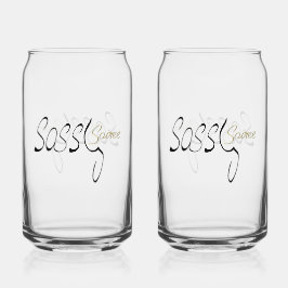 Sassy Soiree Glass Dosenglas