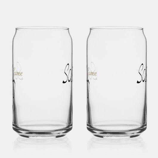 Sassy Soiree Glass Dosenglas (Rechts)