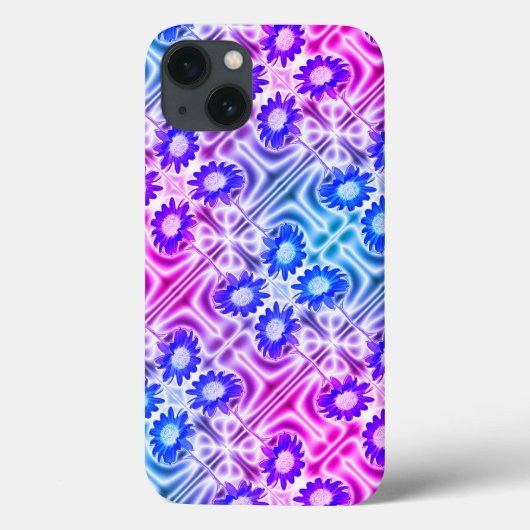 Sassy Sonnenblumen lila Case-Mate iPhone Hülle (Rückseite)