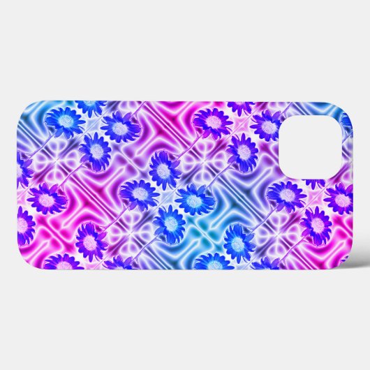 Sassy Sonnenblumen lila Case-Mate iPhone Hülle (Rückseite (Horizontal))
