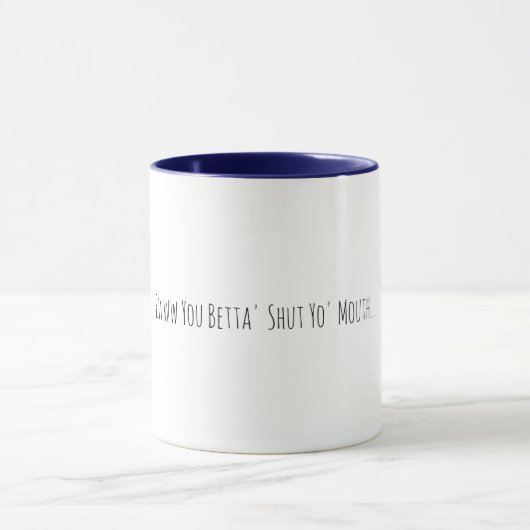 Sassy Southern Redewendungen Coffee Cup Tasse (Zentrum)