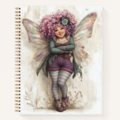 Sassy Sparkle Fairy of Mischief Magic and Dreams Notizblock (Vorderseite)