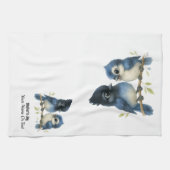 Sassy Steller-Jay Geschirrtuch (Horizontal)