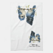 Sassy Steller-Jay Geschirrtuch (Vertikal)