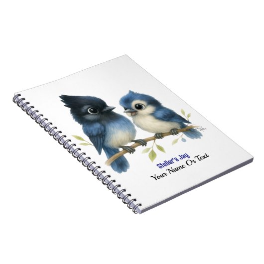 Sassy Steller-Jay Notizblock (Rechte Seite)