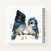 Sassy Steller-Jay Notizblock (Rückseite)