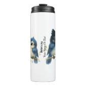 Sassy Steller-Jay Thermosbecher (Vorderseite)