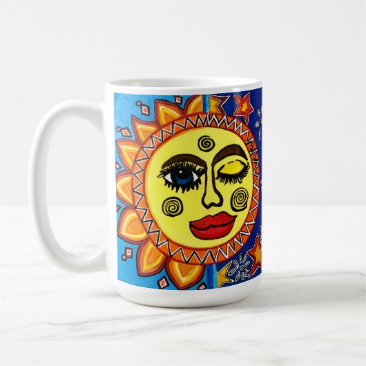 Sassy Sun Kaffee Tasse (Links)