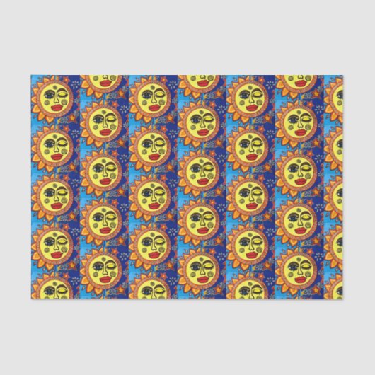 Sassy Sun Tissue Paper Seidenpapier (Vorderseite)