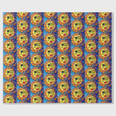 Sassy Sun Wrapping Paper Geschenkpapier (Flach)