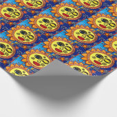 Sassy Sun Wrapping Paper Geschenkpapier (Ecke)