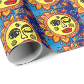 Sassy Sun Wrapping Paper Geschenkpapier (Rolleneckpunkt)