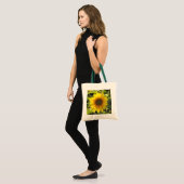Sassy Sunblumen Tote Bag Tragetasche (Vorderseite (Model))