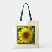 Sassy Sunblumen Tote Bag Tragetasche (Rückseite)