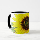 Sassy Sunflower Classic Tasse (Vorderseite Links)