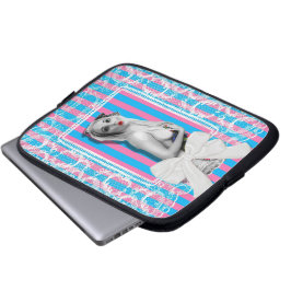 Sassy Sweetshop Candy Shop Niedliches Retro Pinup Laptopschutzhülle