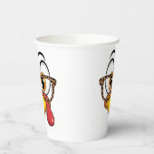 Sassy Thanksgiving Turkey  Pappbecher (Links)