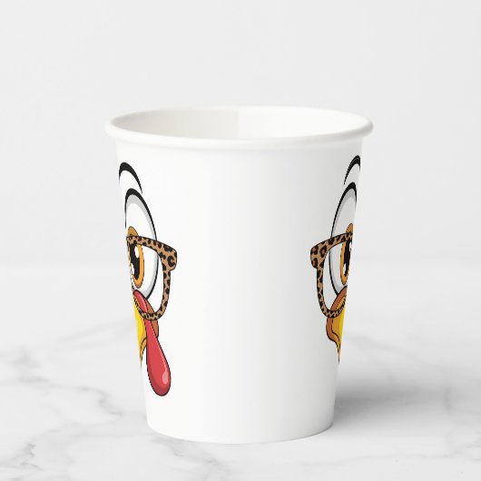 Sassy Thanksgiving Turkey  Pappbecher (Links)