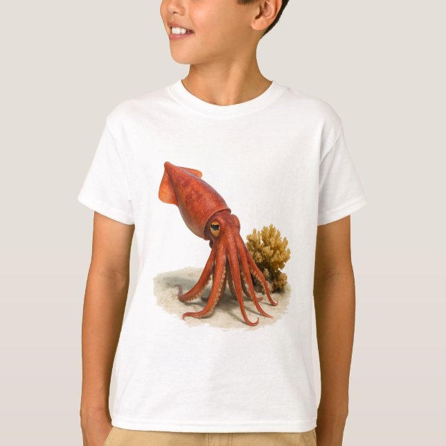 Sassy Tintenfisch auf Patrol T-Shirt (Vorderseite)
